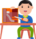 پیش‌نمایش فایل computer-technician-9175930 از پک شغل مرد بانمک