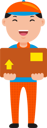 پیش‌نمایش فایل deliveryman-9175931 از پک شغل مرد بانمک