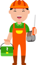 پیش‌نمایش فایل electrician-9175935 از پک شغل مرد بانمک