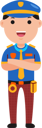 پیش‌نمایش فایل policeman-9175953 از پک شغل مرد بانمک