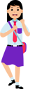 پیش‌نمایش فایل angry-female-student-9318670 از پک دانش آموز با یونیفرم