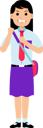 پیش‌نمایش فایل angry-female-student-with-bagpack-9318669 از پک دانش آموز با یونیفرم