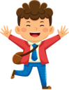 پیش‌نمایش فایل boy-go-to-school-9317163 از پک فعالیت روزانه کودکان