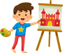 پیش‌نمایش فایل cheerful-boy-is-panting-9317144 از پک فعالیت روزانه کودکان