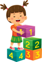 پیش‌نمایش فایل girl-playing-number-blocks-9317149 از پک فعالیت روزانه کودکان