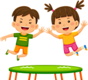 پیش‌نمایش فایل happy-kids-playing-trampoline-9317312 از پک فعالیت روزانه کودکان