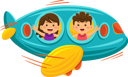 پیش‌نمایش فایل little-kids-having-fun-on-a-plane-9318266 از پک فعالیت روزانه کودکان