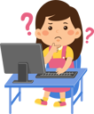 پیش‌نمایش فایل confused-little-kid-girl-use-computer-9313267 از پک کودکان کوچک در حال استفاده از دستگاه‌های تکنولوژی
