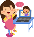 پیش‌نمایش فایل cute-little-kid-girl-use-laptop-doing-video-call-9313284 از پک کودکان کوچک در حال استفاده از دستگاه‌های تکنولوژی