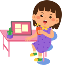 پیش‌نمایش فایل girl-use-graphic-tablet-9313281 از پک کودکان کوچک در حال استفاده از دستگاه‌های تکنولوژی