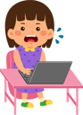 پیش‌نمایش فایل kid-girl-use-laptop-9313286 از پک کودکان کوچک در حال استفاده از دستگاه‌های تکنولوژی