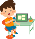 پیش‌نمایش فایل little-kid-boy-use-graphic-tablet-9313253 از پک کودکان کوچک در حال استفاده از دستگاه‌های تکنولوژی