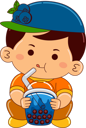پیش‌نمایش فایل boy-drinking-iced-blueberry-bubble-tea-9383448 از پک پسر در حال نوشیدن