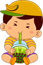 پیش‌نمایش فایل boy-drinking-iced-bubble-honeydew-tea-9383453 از پک پسر در حال نوشیدن