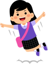پیش‌نمایش فایل girl-student-jumping-9455515 از پک دانش آموز دختر با لباس مدرسه