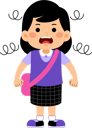پیش‌نمایش فایل girl-student-screaming-9455510 از پک دانش آموز دختر با لباس مدرسه