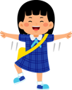 پیش‌نمایش فایل girl-student-with-wide-open-hands-9455521 از پک دانش آموز دختر با لباس مدرسه