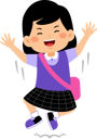 پیش‌نمایش فایل happy-girl-student-9455503 از پک دانش آموز دختر با لباس مدرسه