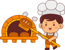 پیش‌نمایش فایل baker-boy-making-bread-10288837 از پک نانوا ناز