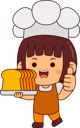 پیش‌نمایش فایل cute-baker-girl-10288841 از پک نانوا ناز