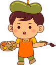 پیش‌نمایش فایل artist-boy-with-paintbrush-10289669 از پک هنرمند ناز