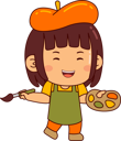 پیش‌نمایش فایل cute-artist-girl-10289674 از پک هنرمند ناز