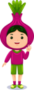 پیش‌نمایش فایل boy-in-onion-costume-10688563 از پک شخصیت پسر بچه سبزی ای