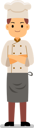 پیش‌نمایش فایل professional-chef-standing-with-folded-hands-3119805 از پک آشپز
