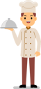 پیش‌نمایش فایل professional-male-chef-serving-main-course-dish-3119804 از پک آشپز