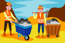 پیش‌نمایش فایل coal-miner-3143787 از پک حرفه