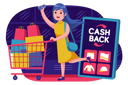 پیش‌نمایش فایل girl-getting-cash-from-online-shopping-3249538 از پک خرید