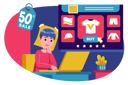 پیش‌نمایش فایل woman-doing-online-shopping-3249535 از پک خرید