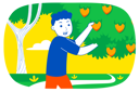 پیش‌نمایش فایل boy-collecting-fruit-from-trees-3249709 از پک آخر هفته سرگرم‌کننده