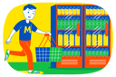 پیش‌نمایش فایل boy-doing-shopping-3249713 از پک آخر هفته سرگرم‌کننده