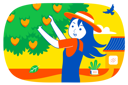 پیش‌نمایش فایل girl-collecting-fruit-from-tree-3249708 از پک آخر هفته سرگرم‌کننده