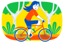 پیش‌نمایش فایل girl-riding-bicycle-3249704 از پک آخر هفته سرگرم‌کننده