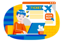 پیش‌نمایش فایل boy-doing-online-flight-booking-3249675 از پک تعطیلات