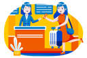 پیش‌نمایش فایل girl-going-to-reception-for-boarding-check-3249680 از پک تعطیلات