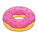 پیش‌نمایش فایل donut-3630906 از پک دسر