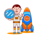 پیش‌نمایش فایل astronaut-3675348 از پک حرفه