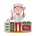 پیش‌نمایش فایل chef-3675442 از پک حرفه