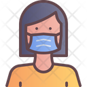 پیش‌نمایش فایل female-wear-face-mask-2714425 از پک پیشگیری از بیماری‌های ویروسی