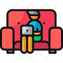 پیش‌نمایش فایل working-on-the-couch-2349308 از پک دفتر خانگی