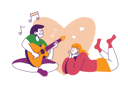 پیش‌نمایش فایل boy-singing-for-girl-4924856 از پک روز ولنتاین