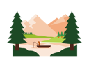 پیش‌نمایش فایل lake-5179980 از پک چشم انداز