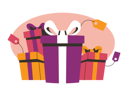 پیش‌نمایش فایل gift-shopping-on-black-friday-4552989 از پک جمعه سیاه