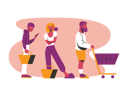 پیش‌نمایش فایل payment-queue-on-black-friday-4552986 از پک جمعه سیاه