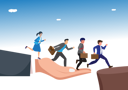 پیش‌نمایش فایل business-supporting-hands-7405867 از پک تیم کسب‌وکار