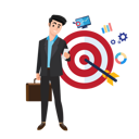 پیش‌نمایش فایل business-target-8749550 از پک مفهوم کسب و کار
