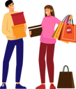 پیش‌نمایش فایل happy-family-couple-with-shopping-10219138 از پک سبک زندگی